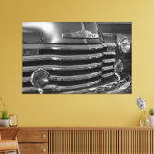 Klassische Vintage Alte Timer Chevrolet Leinwanddruck (Insitu (Wohnzimmer))