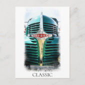 *~* Klassische Vintage antike Malerrückwand Postkarte (Vorderseite)