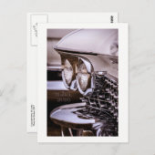 Klassische Vintage Car Karte. Postkarte (Vorne/Hinten)