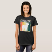 Klassische Vintage französische Bulldogie-Idee T-Shirt (Vorne ganz)