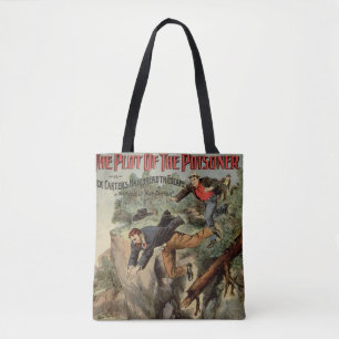 Klassische Vintage-Geschichten Tasche