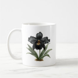 Klassische Vintage Orchideenkaffee-Tasse Kaffeetasse
