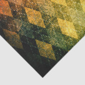 Klassische Vintage Raute Seidenpapier (Ausschnitt)