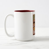 Klassische Vintage Schokolade Lover Tasse (Links)