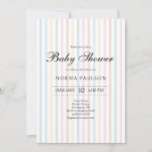 Klassische Vintage Striptendusche Einladung (Vorderseite)