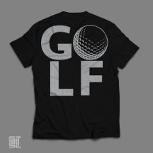 Klassische Vintage Teeing It Up Golf
