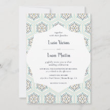 Klassische Vintage Tile Texturmuster Hochzeit