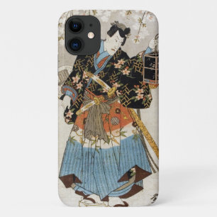 Klassische vintage ukiyo-e Samurai-Tätowierfarbe Case-Mate iPhone Hülle