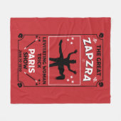 Klassische Vintage viktorianische Magic Show Fleecedecke (Vorderseite (Horizontal))