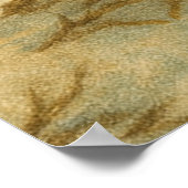 Klassische Vintage Weihnachtsmannschaft Poster (Ecke)