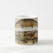 Klassische Vintage West Alligator-Tasse Kaffeetasse (Mittel)