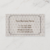 Klassische Vinylaufzeichnungs-Verein Visitenkarte (Rückseite)