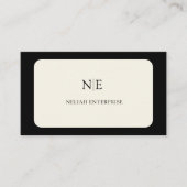 Klassische Visitenkarte (Vorderseite)