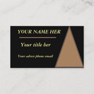 klassische Visitenkarte vier für Ihr Unternehmen Begleitkarte