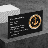 Klassische Visitenkarten - Ankerdesign Visitenkarte