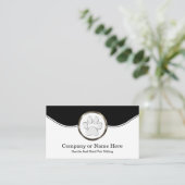 Klassische Visitenkarten für Haustiere Visitenkarte (Stehend Vorderseite)