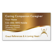 Klassische Visitenkarten Magnetische Visitenkarte (Vorderseite)