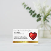 Klassische Visitenkarten Visitenkarte (Stehend Vorderseite)