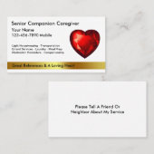 Klassische Visitenkarten Visitenkarte (Vorne/Hinten)