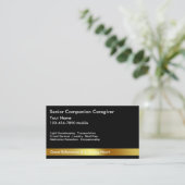 Klassische Visitenkarten Visitenkarte (Stehend Vorderseite)