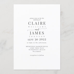 Klassische Vorlage für eleganten Text