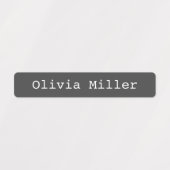 Klassische wasserdichte Labels für Schultagsbetreu Etiketten (Design 1)