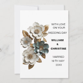 KLASSISCHE WEDERKARTE EINLADUNG