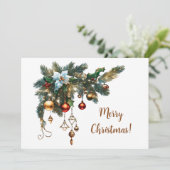 Klassische Weihnachten (Stehend Vorderseite)