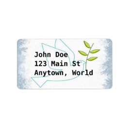 Klassische Weihnachten Adressaufkleber