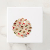 Klassische Weihnachten Geschenkanhänger (Beispiel)