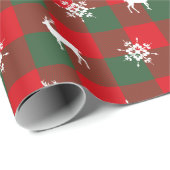 Klassische Weihnachten Geschenkpapier (Rolleneckpunkt)