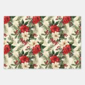 Klassische Weihnachten Geschenkpapier Set (Vorderseite 2)