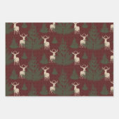 Klassische Weihnachten Geschenkpapier Set (Vorderseite 2)