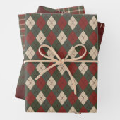 Klassische Weihnachten Geschenkpapier Set (Beispiel)