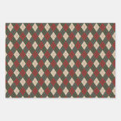 Klassische Weihnachten Geschenkpapier Set (Vorderseite)