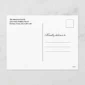 Klassische Weihnachten mit gemütlicher Kaminecke (Rückseite)