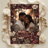 Klassische Weihnachts-Chinoiserie-Romantische Hoch Save The Date