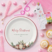 Klassische Weihnachts-Elegant-Paper-Teller Pappteller (Party)