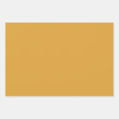 Klassische Weihnachts-Goldfall-Winterfarbe Geschenkpapier Set (Vorderseite 2)