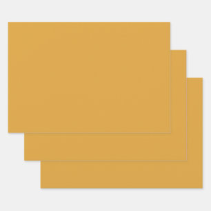 Klassische Weihnachts-Goldfall-Winterfarbe Geschenkpapier Set