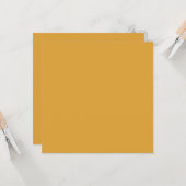 Klassische Weihnachts-Goldfall-Winterfarbe Karte (Vorderseite/Rückseite Beispiel)