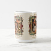 Klassische Weihnachts-Kariert Foto-Vorlage ID1141A Kaffeetasse (Mittel)