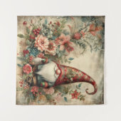 Klassische Weihnachtsbänder Wandteppich (Vorderseite (Horizontal))