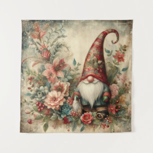 Klassische Weihnachtsbänder Wandteppich