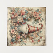 Klassische Weihnachtsbänder Wandteppich (Vorderseite (Horizontal))