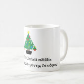 Klassische Weihnachtsbaum-Tasse Kaffeetasse (VorderseiteRechts)