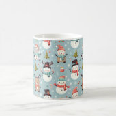 Klassische Weihnachtsbaummuster Kaffeetasse (Mittel)