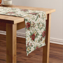 Klassische Weihnachtsbotanik mit Poinsettie und Ki