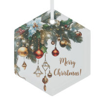 Klassische Weihnachtsdekoration