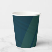 Klassische Weihnachtsfeier karierter Seeferien Pappbecher (Rückseite)